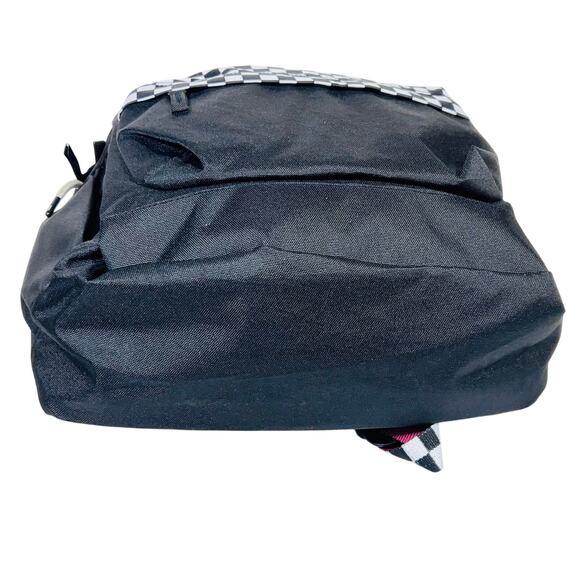 Vans Caravaner Classic Backpack Checkered Black Multicolor Book Bag School New - Picture 4 of 8
